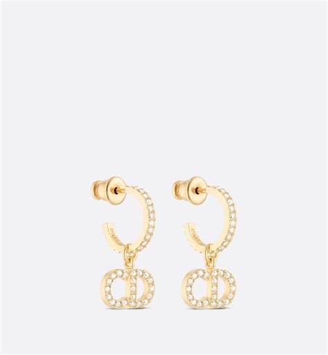 christian dior clair d lune earrings|Christian Dior Gold CLAIR D LUNE EARRINGS .